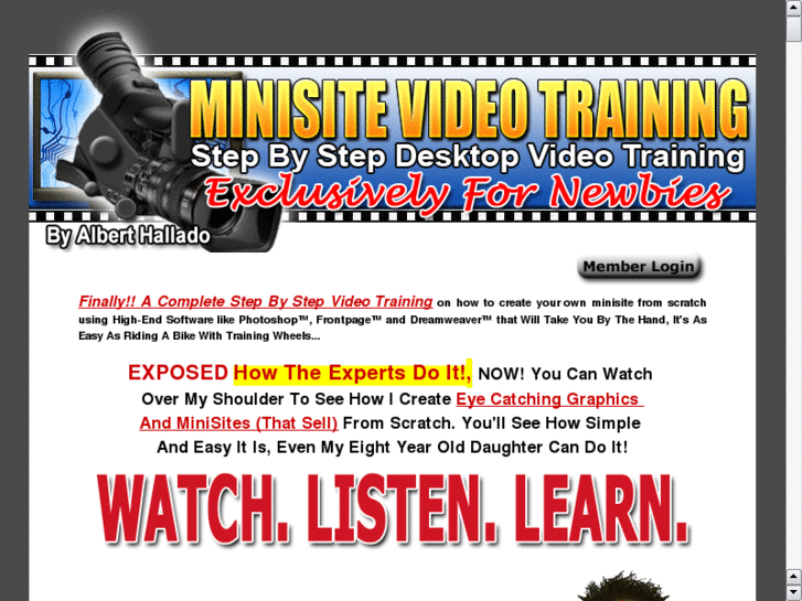 www.minisite-video-training.com