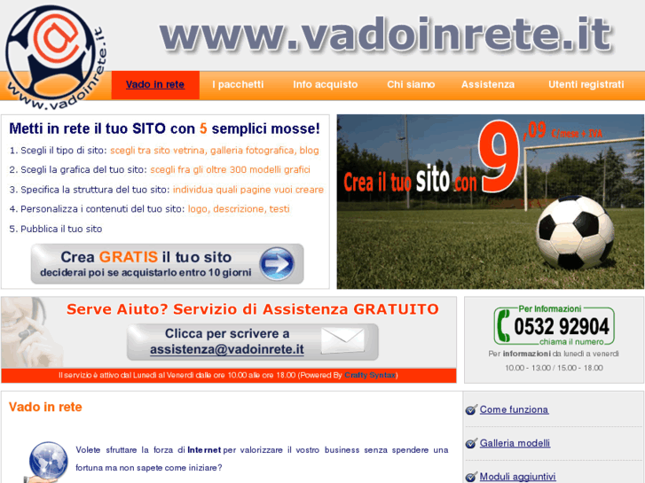 www.vadoinrete.it