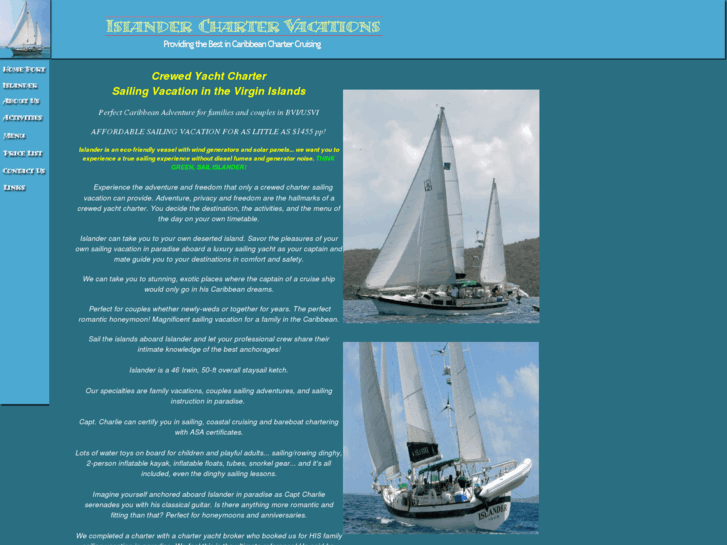 www.islanderchartervacations.com