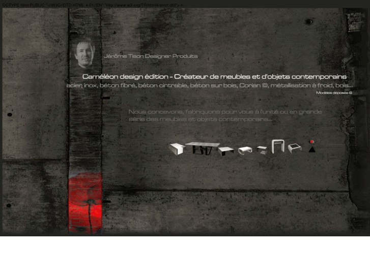 www.cameleon-design-meubles.com
