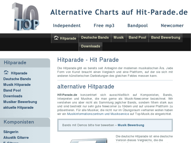 www.hit-parade.de