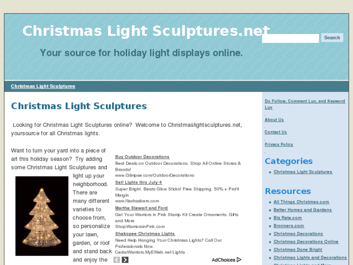 www.christmaslightsculptures.net