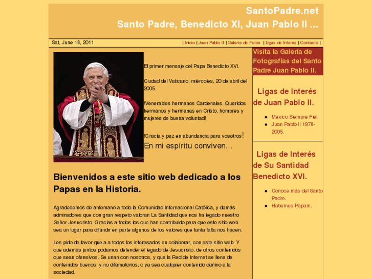 www.santopadre.net