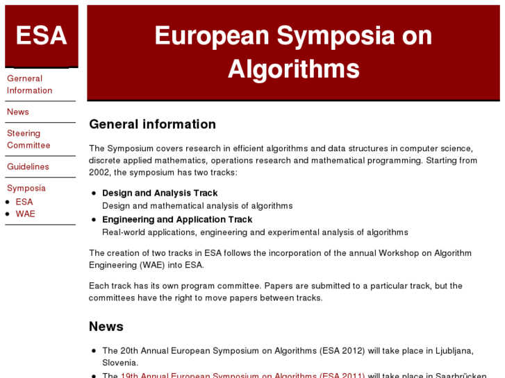www.esa-symposium.org
