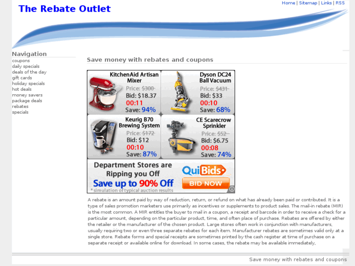 www.therebateoutlet.com