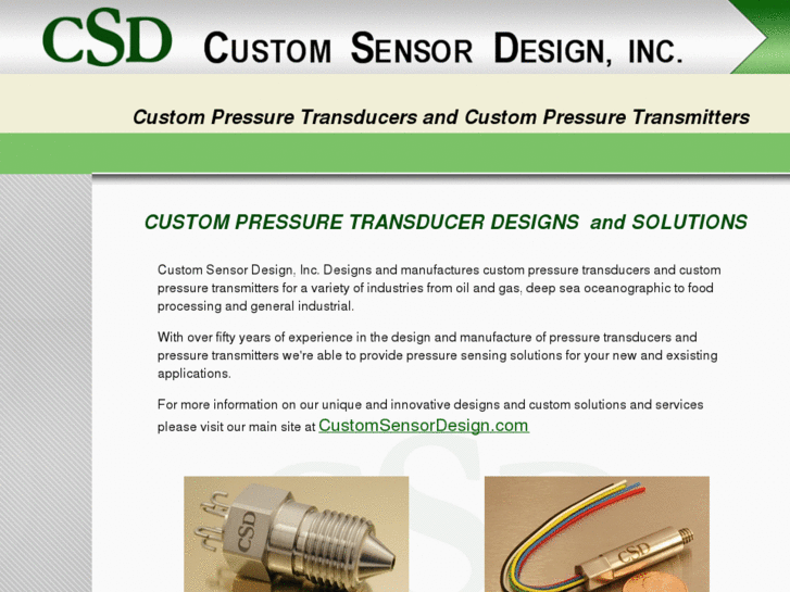 www.custompressuretransducer.com