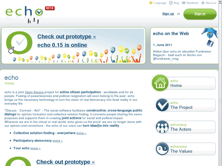 www.echo.to