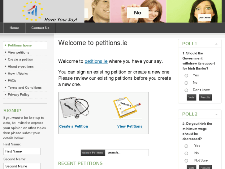 www.petitions.ie