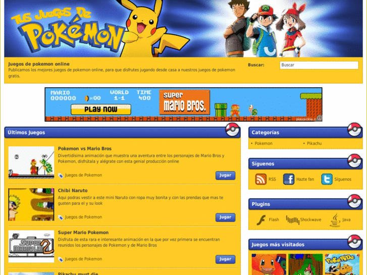 www.tusjuegosdepokemon.com