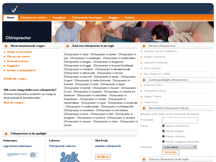 www.chiropractor-info.be