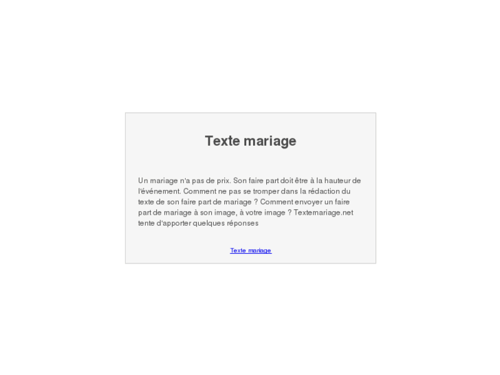 www.textemariage.net