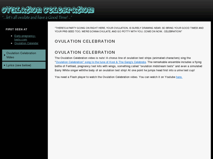 www.ovulationcelebration.com