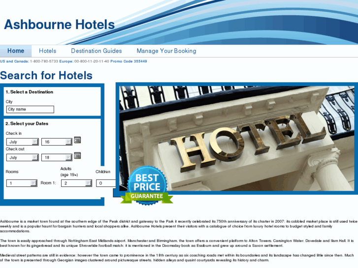 www.ashbournehotels.com