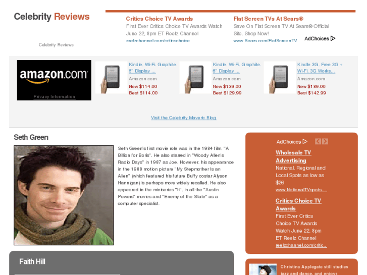 www.celebs-shows-reviews.com
