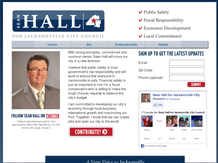 www.voteforseanhall.com