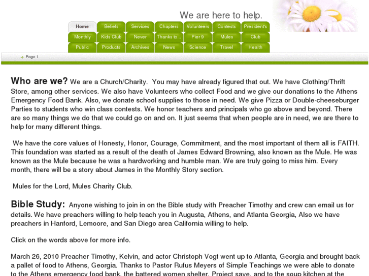 www.mulescharityclub.com