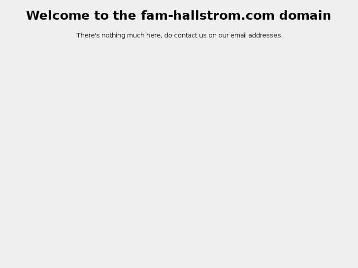 www.fam-hallstrom.com