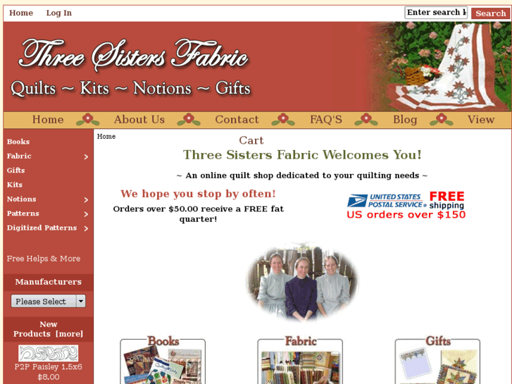 www.3sistersfabric.com