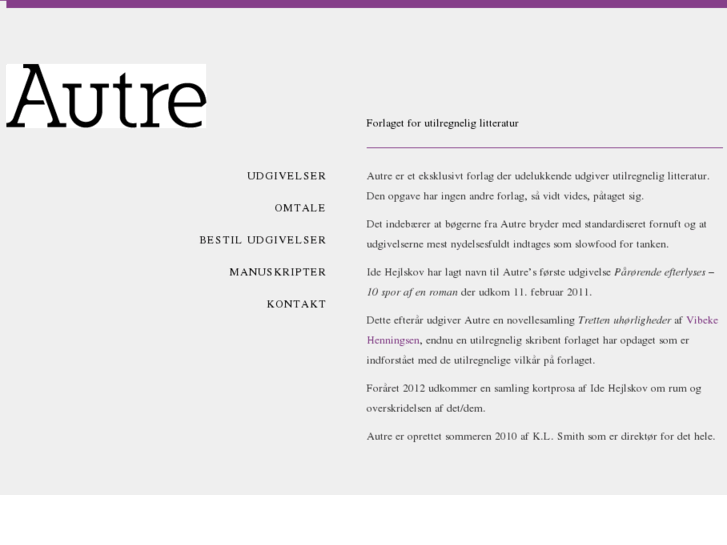 www.autre.dk