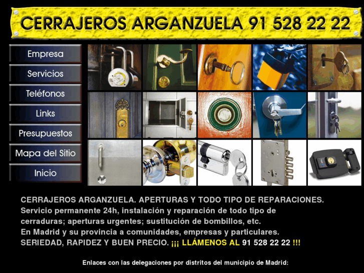 www.cerrajerosarganzuela.com