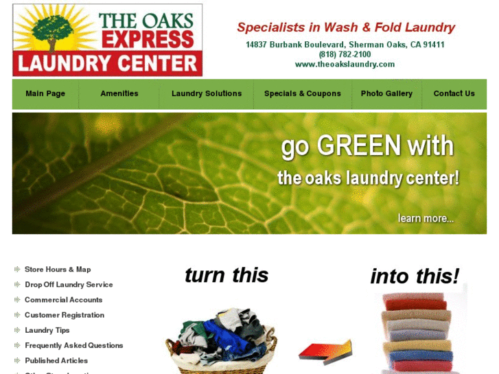 www.theoakslaundry.com