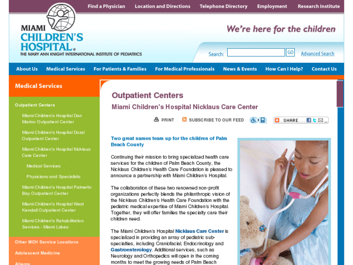 www.mchnicklauscarecenter.com