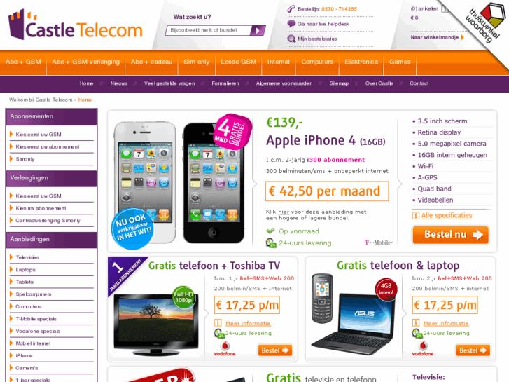 www.castle.nl