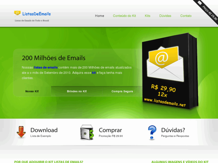 www.listasdemails.net