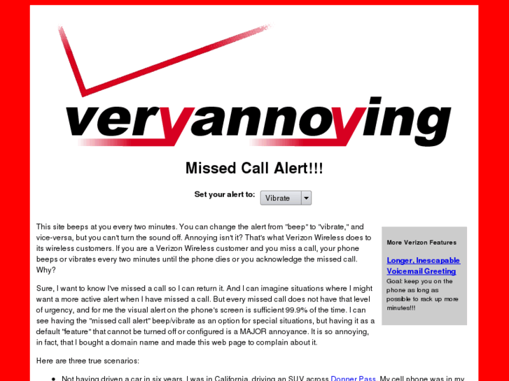 www.missedcallalert.com
