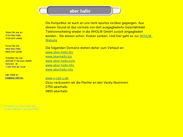 www.aber-hallo.biz