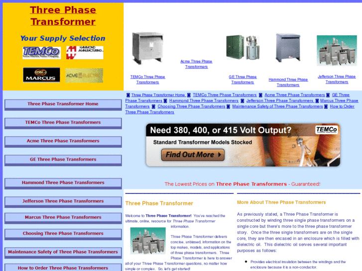 www.threephasetransformer.net