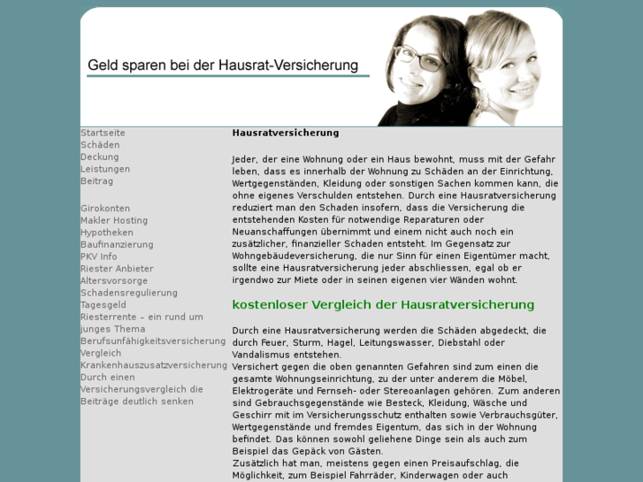 www.versicherung-hausrat.com