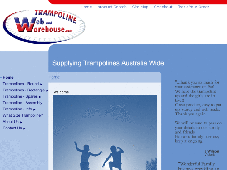 www.trampolinewebandwarehouse.com