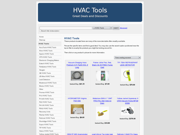 www.hvactoolsforsale.com
