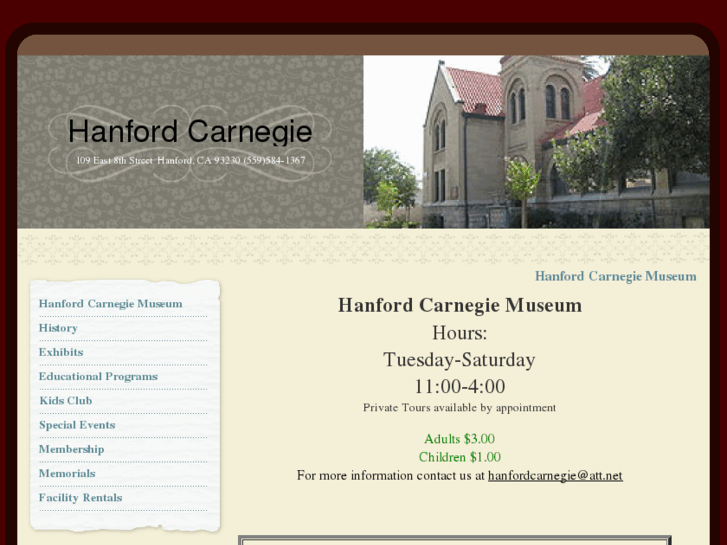 www.hanfordcarnegiemuseum.org