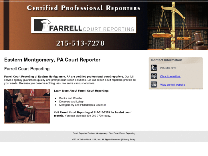 www.farrellcourtreporting.biz