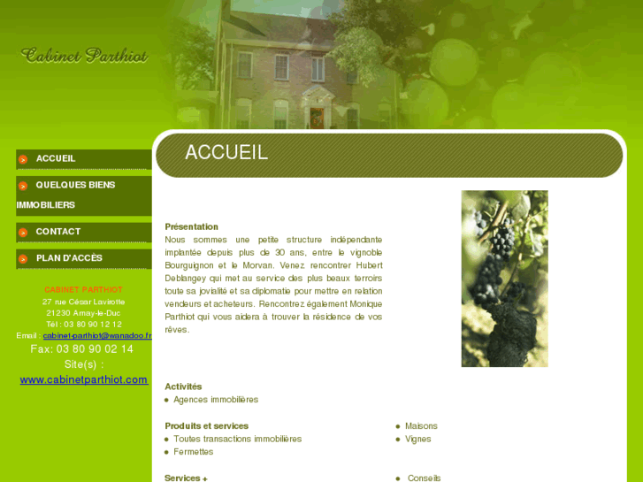 www.parthiotimmobilier.com