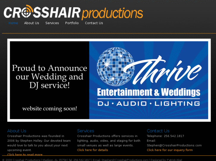 www.crosshairproductions.com