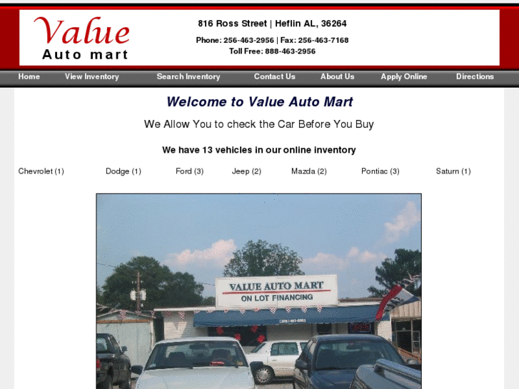 www.valueautomartheflin.com