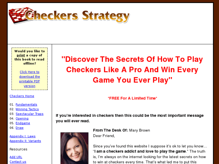 www.checkersstrategy.net