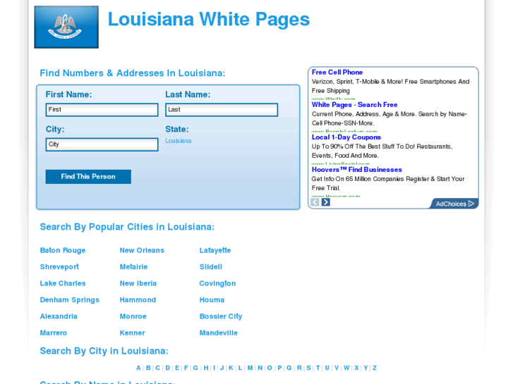 www.louisiana-white-pages.com