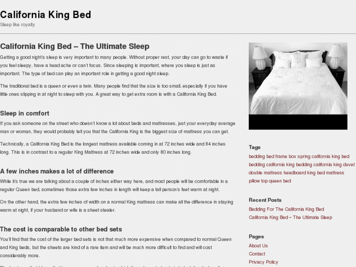 www.californiakingbed.net