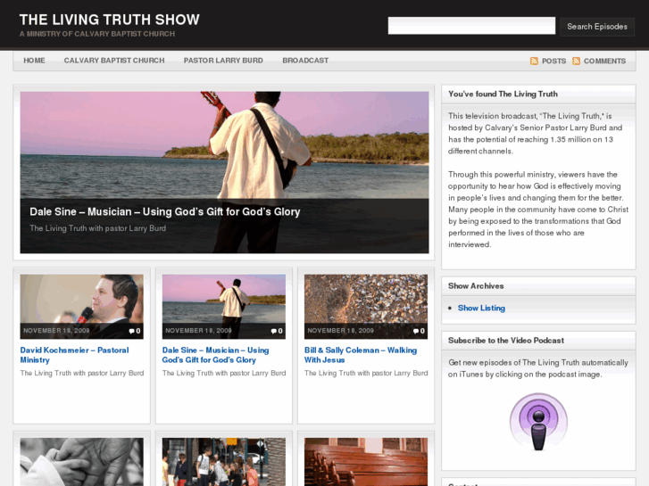 www.thelivingtruthshow.org