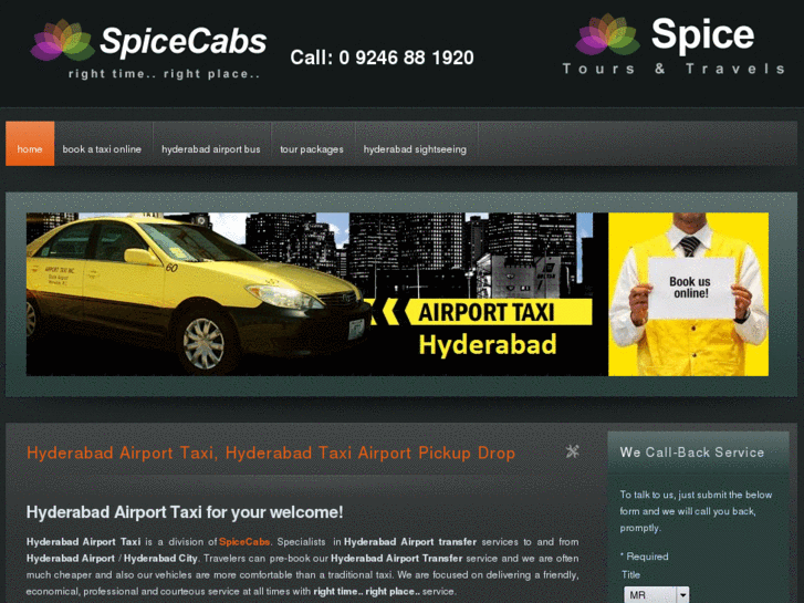 www.hyderabadairporttaxi.com