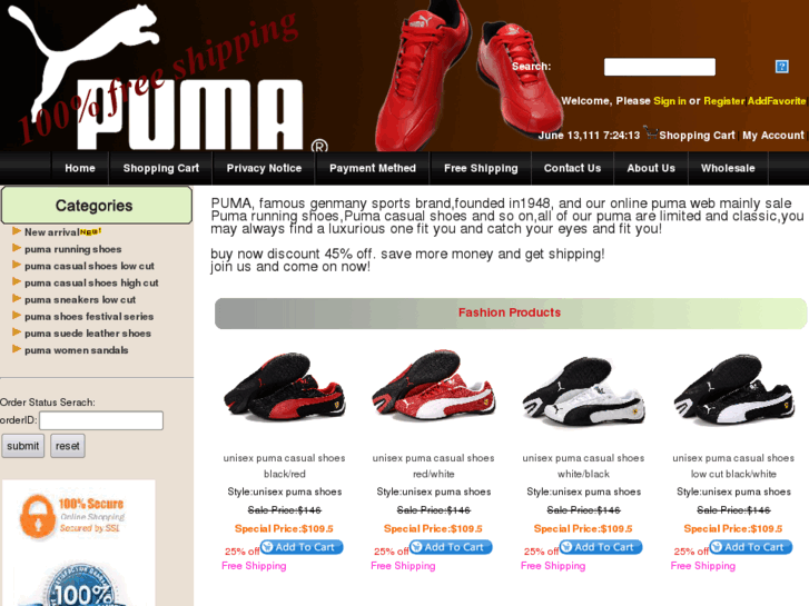 www.pumashoesonsale.info
