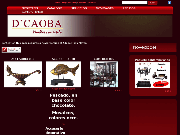 www.mueblesdcaoba.com