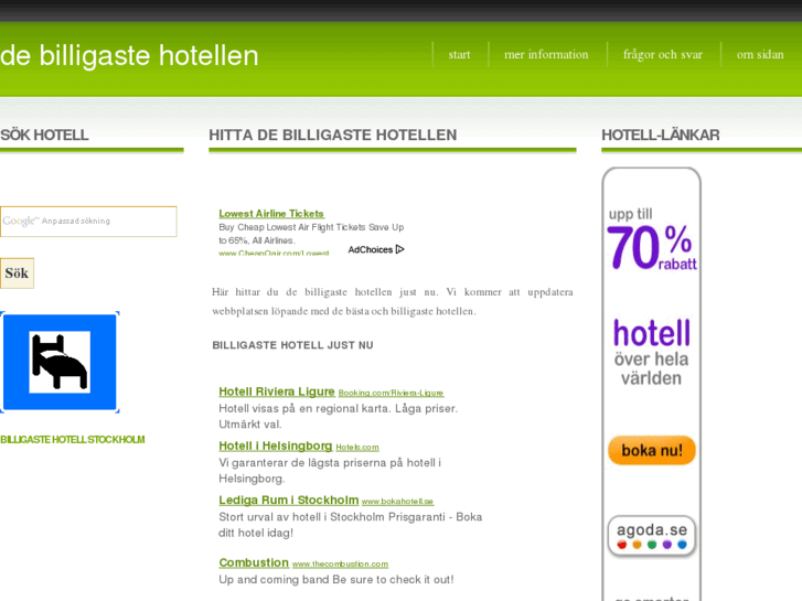 www.billigastehotell.se