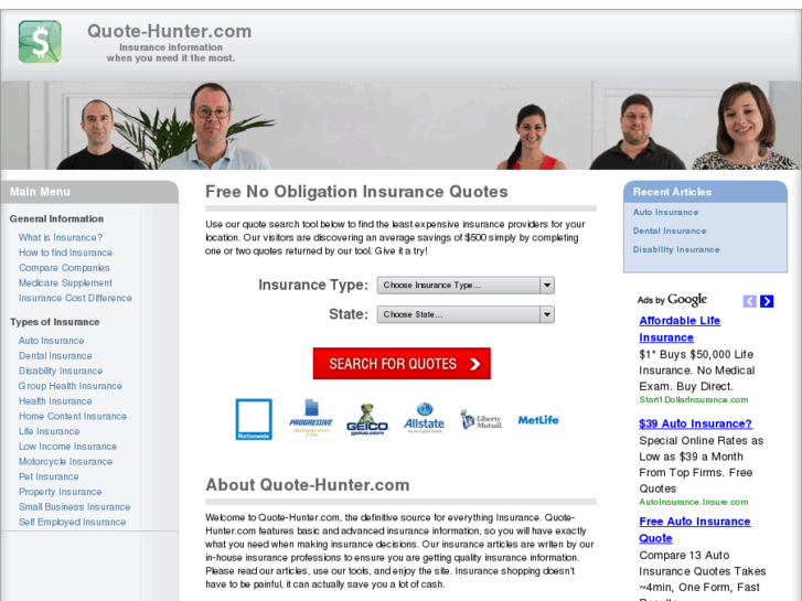 www.quote-hunter.com