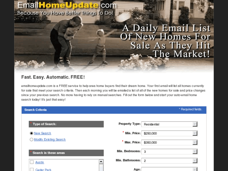 www.emailhomeupdate.com