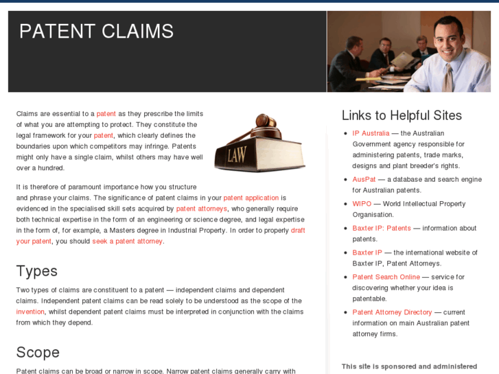 www.patentclaims.com.au